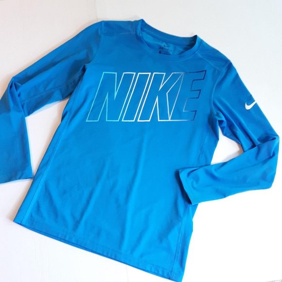 Nike Other - NIKE Boys Shirt Size Medium Long Sleeve Tee DRI-FI